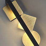 Светодиодное бра цвета античной бронзы Suprematism варинант исполнения - 2 | Loft Concept в Волгограде