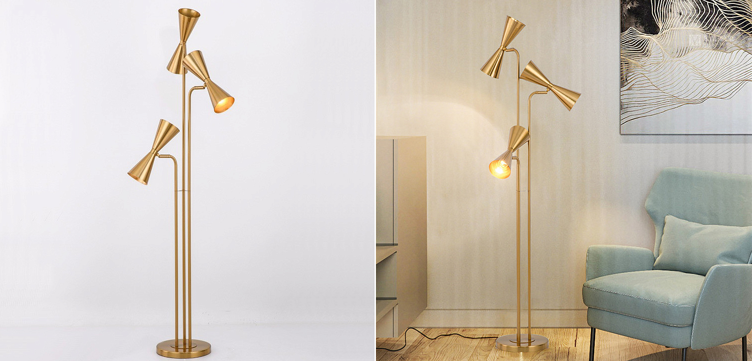Торшер Sigourney Floor Lamp Торшер Sigourney Floor Lamp - Loft-Concept в Волгограде