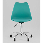 Офисный стул на металлическом основании EGGERY Blue пластик варинант исполнения - 5 | Loft Concept в Волгограде