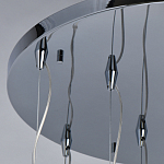 Люстра каскадная с 9-ю разноцветными стеклянными плафонами Kaleido варинант исполнения - 14 | Loft Concept в Волгограде