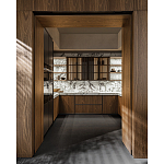 Раздвижные деревянные двери для кухни SISTEMA 7 Dada Engenereed Doors варинант исполнения - 2 | Loft Concept в Волгограде