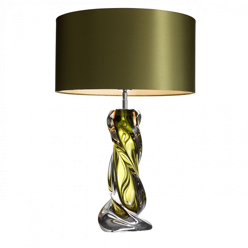 Настольная лампа Eichholtz Table Lamp Carnegie Зеленый смок Зеленый Настольная лампа Eichholtz Table Lamp Carnegie Зеленый смок Зеленый в Волгограде | Loft Concept