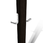 Вешалка с квадратным основанием и 4-мя металлическими крючками Industrial Metal Rust варинант исполнения - 3 | Loft Concept в Волгограде