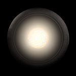 Встраиваемый спот светодиодный круглый черного цвета с углублением Ombra Lux  варинант исполнения - 3 | Loft Concept в Волгограде