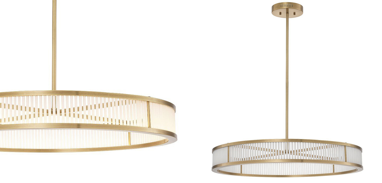 Люстра Eichholtz Chandelier Thibaud L Brass Люстра Eichholtz Chandelier Thibaud L Brass - Loft-Concept в Волгограде