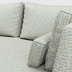 Мебельная ткань Шенилл голубой цвет 142 см T4-52 варинант исполнения - 5 | Loft Concept в Волгограде