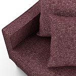 Мебельная ткань Шенилл фиолетовый цвет 138 см T4-25 варинант исполнения - 5 | Loft Concept в Волгограде