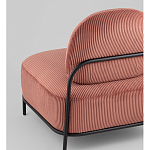 Кресло Стоун велюр рельефный коралловый варинант исполнения - 3 | Loft Concept в Волгограде