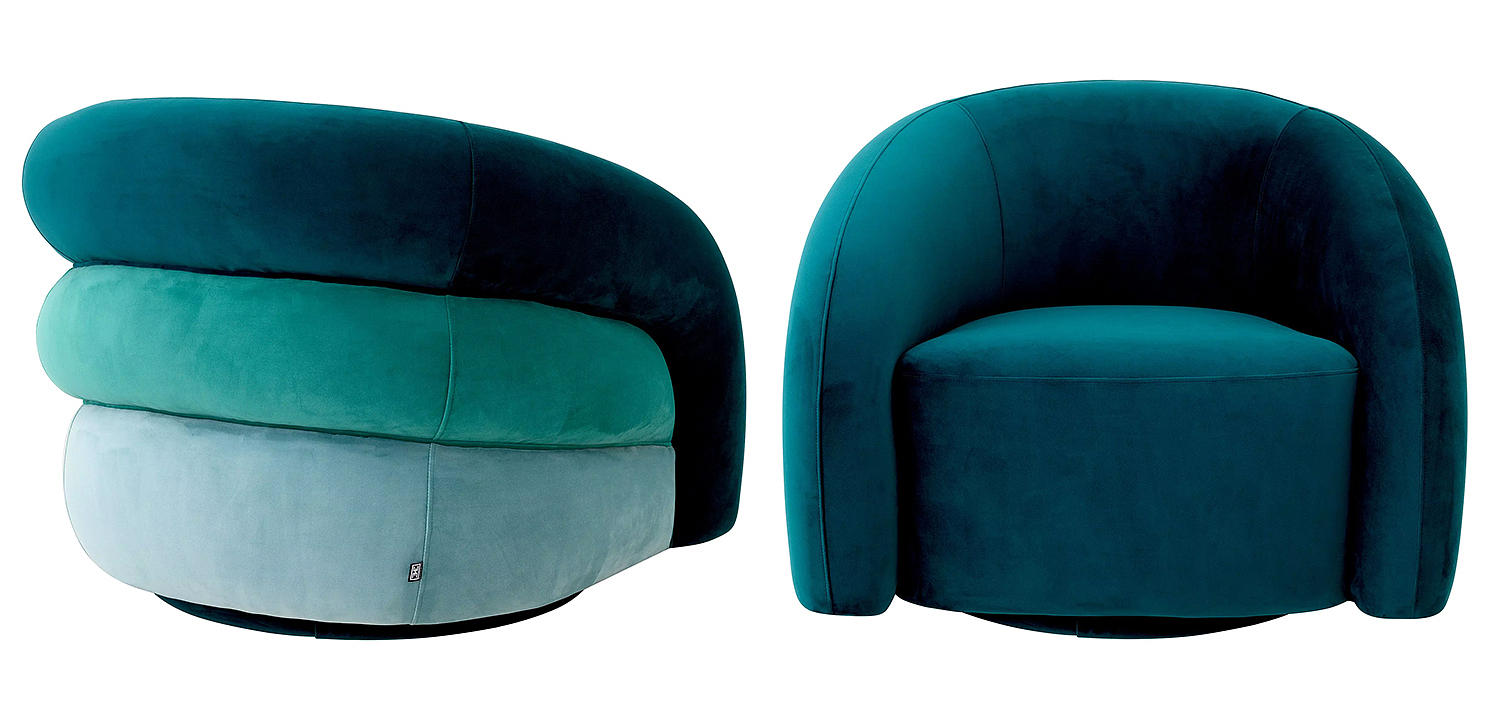 Кресло Eichholtz Chair Novelle Sea Green Кресло Eichholtz Chair Novelle Sea Green - Loft-Concept в Волгограде