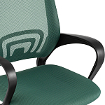 Офисное кресло с основанием из черного пластика Desk chairs Green варинант исполнения - 6 | Loft Concept в Волгограде