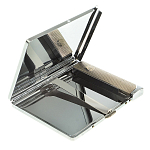 Портсигар на 10 сигарет с газовой зажигалкой из натурального камня Актиновит Stone Cigarettes Cases варинант исполнения - 2 | Loft Concept в Волгограде