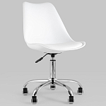 Офисный стул на металлическом основании EGGERY White варинант исполнения - 2 | Loft Concept в Волгограде