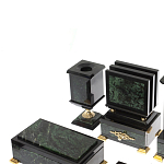 Настольный письменный набор из нефрита в подарочной коробке Victorious варинант исполнения - 8 | Loft Concept в Волгограде