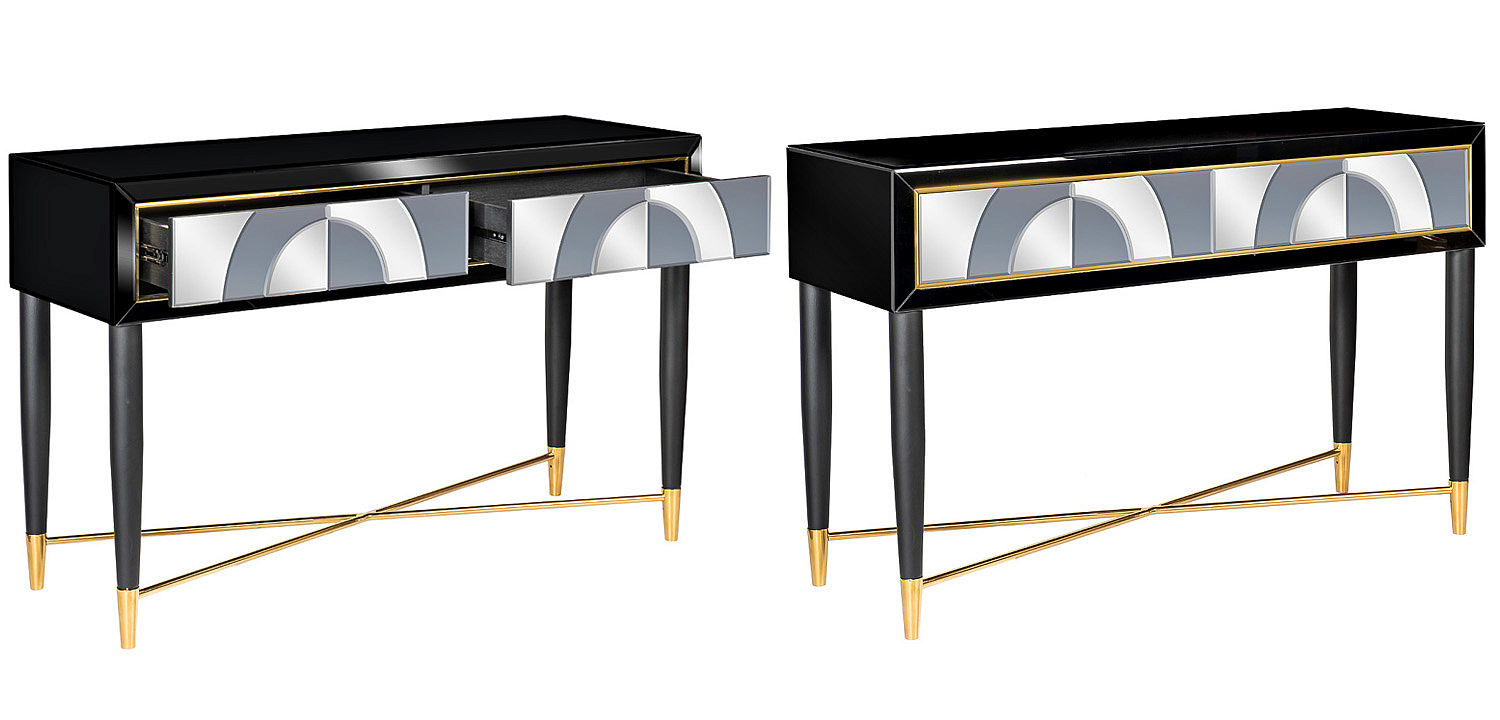 Консоль Camila Mirror Boxes Console Консоль Camila Mirror Boxes Console - Loft-Concept в Волгограде