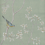 Обои ручная роспись Badminton Mercury Grey варинант исполнения - 1 | Loft Concept в Волгограде