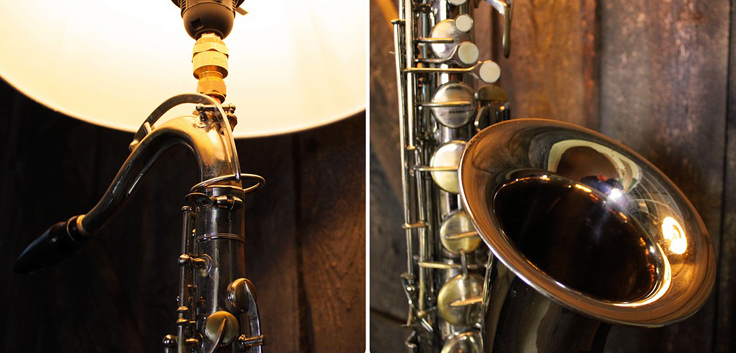 Настольная лампа Saxophone Настольная лампа Saxophone - Loft-Concept в Волгограде