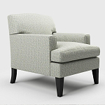 Мебельная ткань Шенилл голубой цвет 142 см T4-52 варинант исполнения - 6 | Loft Concept в Волгограде