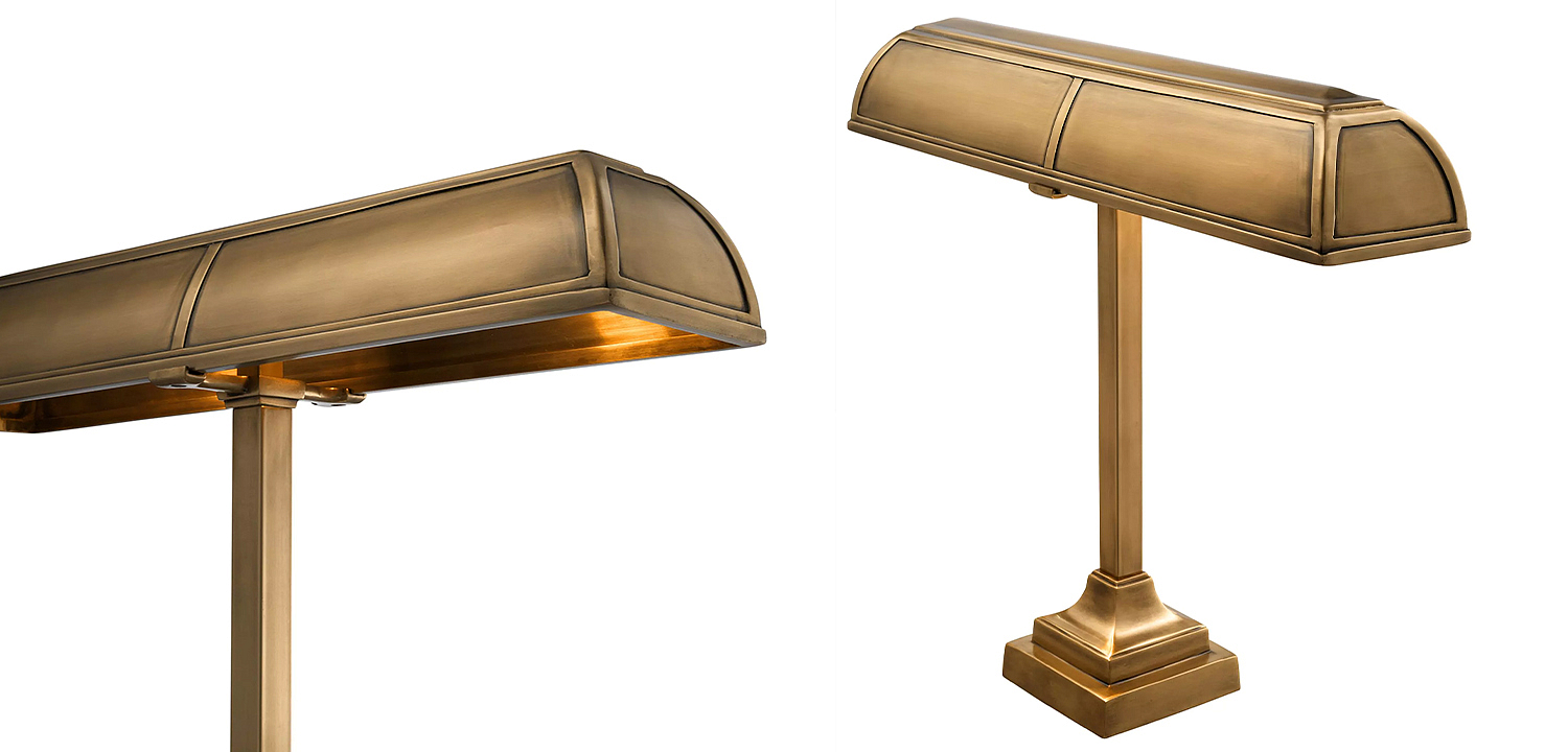 Настольная лампа Eichholtz Desk Lamp Banker Trust Настольная лампа Eichholtz Desk Lamp Banker Trust - Loft-Concept в Волгограде