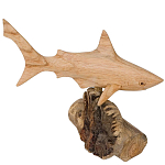 Статуэтка из дерева акула Animals of the World варинант исполнения - 5 | Loft Concept в Волгограде