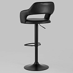 Барный стул черного цвета Strohach варинант исполнения - 5 | Loft Concept в Волгограде