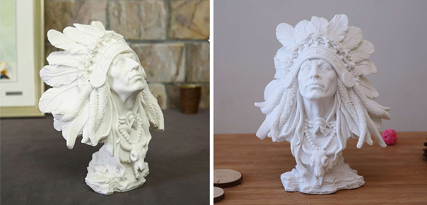 Native american indian figurine A Native american indian figurine A - Loft-Concept в Волгограде