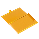 Визитница карманная металлическая с гравюрой Герба России в подарочной коробке Gold Metal Business Card Holders варинант исполнения - 2 | Loft Concept в Волгограде