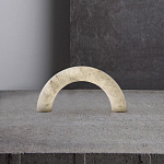 Прикроватная лампа из мрамора в форме дуги Rainbow Light варинант исполнения - 2 | Loft Concept в Волгограде