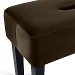 Мягкий  пуф на черных ножках Winton Pouf варинант исполнения - 12 | Loft Concept в Волгограде