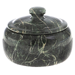 Сахарница из натурального камня Змеевик Stone Sugar Bowls варинант исполнения - 7 | Loft Concept в Волгограде