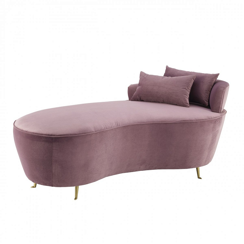 Кушетка Eichholtz Sofa Donatella Сиреневый Латунь Кушетка Eichholtz Sofa Donatella Сиреневый Латунь в Волгограде | Loft Concept