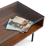 Журнальный стол с витриной Alard Coffee Table варинант исполнения - 4 | Loft Concept в Волгограде