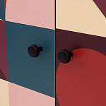 Прикроватная тумба с изображением на ящике Elise Nightstand варинант исполнения - 4 | Loft Concept в Волгограде