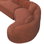 Модульный диван Calypso с кушеткой варинант исполнения - 5 | Loft Concept в Волгограде