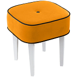 Квадратный мягкий пуф на белых ножках Winton Pouf Square варинант исполнения - 23 | Loft Concept в Волгограде