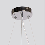 Люстра круглая с подвесными прямоугольными пластинами из стекла Glacier Panels варинант исполнения - 10 | Loft Concept в Волгограде