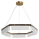 Светодиодная люстра с рельефным стеклом ICE GLASS 70 варинант исполнения - 2 | Loft Concept в Волгограде