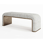 Банкетка Forli с элегантными латунными вставками  варинант исполнения - 1 | Loft Concept в Волгограде