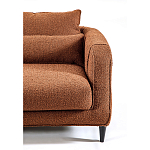 Диван в гостиную Portree Sofa Терракотовый букле варинант исполнения - 5 | Loft Concept в Волгограде