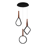 Подвесной светильник с геометрическими источниками света Geometric Architecture of Light варинант исполнения - 3 | Loft Concept в Волгограде