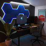 Гипсовая 3D панель с принтографией PM-52 варинант исполнения - 1 | Loft Concept в Волгограде