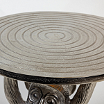 Столик с подстольем в виде обезьянки Bombay Nickel варинант исполнения - 3 | Loft Concept в Волгограде