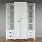 Большой шкаф с витриной Elsa Dreams White варинант исполнения - 5 | Loft Concept в Волгограде