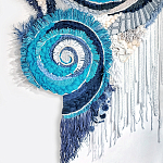 Текстильный Арт-объект ручной работы Galaxy варинант исполнения - 1 | Loft Concept в Волгограде