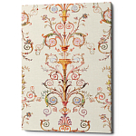 Постер на холсте с изображением ангела и растительных орнаментов Raffael Angel Poster варинант исполнения - 2 | Loft Concept в Волгограде