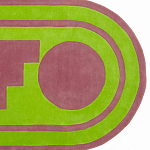 Дизайнерский ковер зеленый Poltronova Sofo Verosa Rug варинант исполнения - 7 | Loft Concept в Волгограде