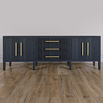 Большая VT-тумба Primo шпон Черный дуб варинант исполнения - 2 | Loft Concept в Волгограде