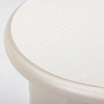 Белая тумба на фигурных ножках Shelby варинант исполнения - 5 | Loft Concept в Волгограде