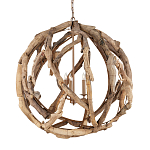Люстра круглая в виде веток деревьев Natural Driftwood  варинант исполнения - 1 | Loft Concept в Волгограде
