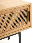 ТВ-тумба с плетеным декором Tate Wicker TV Stand варинант исполнения - 4 | Loft Concept в Волгограде