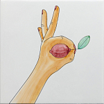 Плитка дизайнерская с рисунком Лимон варинант исполнения - 2 | Loft Concept в Волгограде